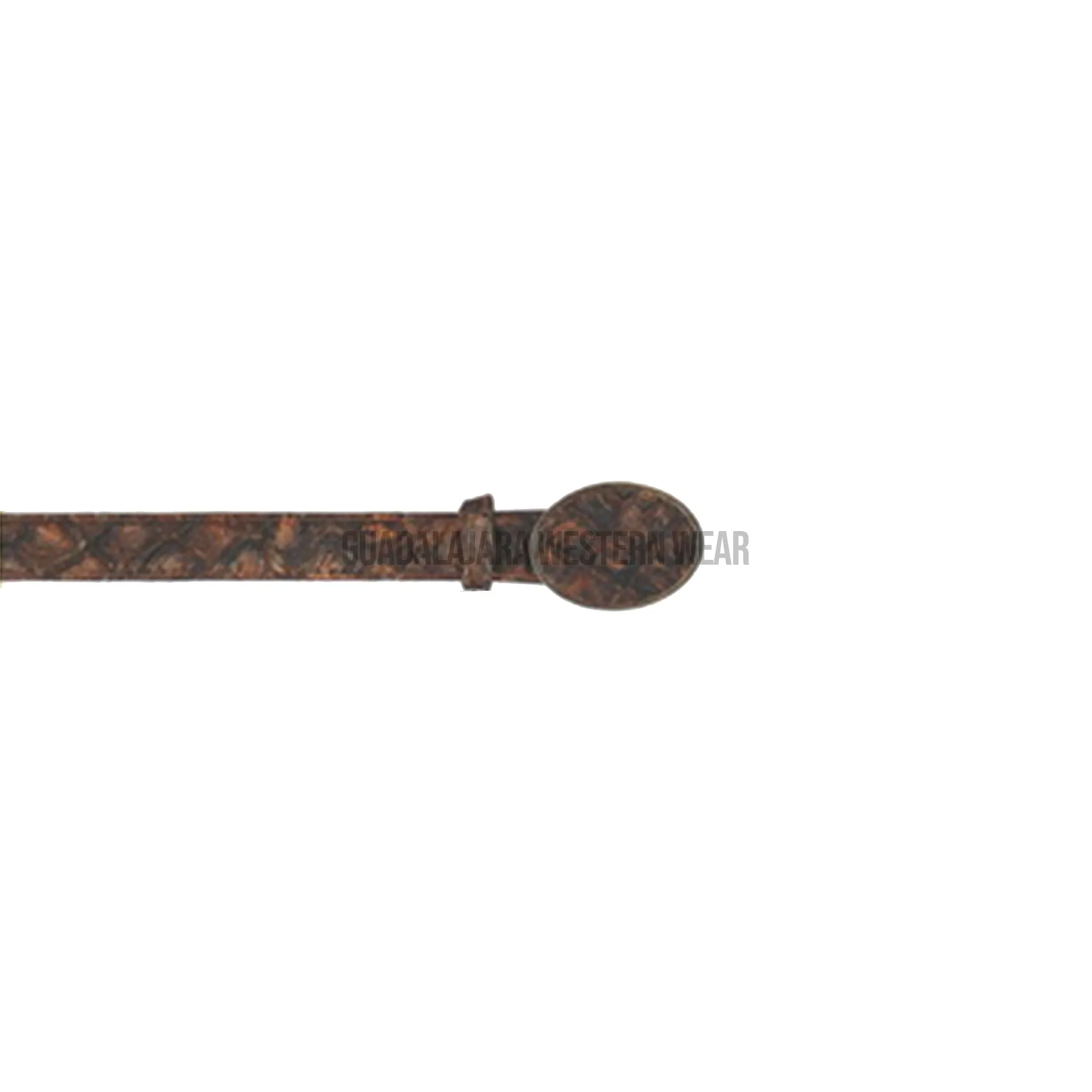 Cinto Vaquero Piel de Pirarrucu - RUSTIC COGNAC (C11U1088)