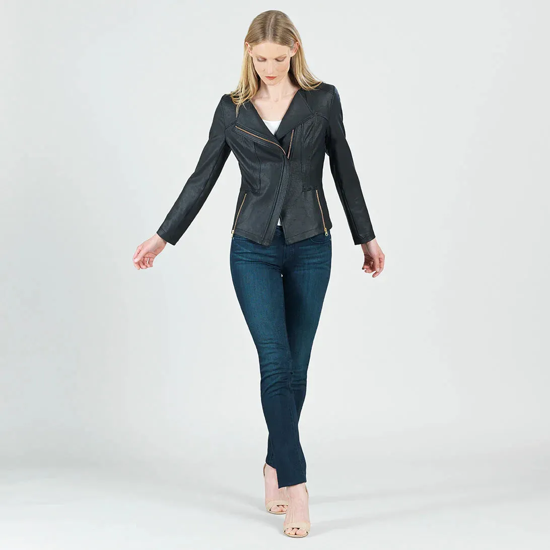 Clara Sun Woo Liquid Leather™ Black JK161