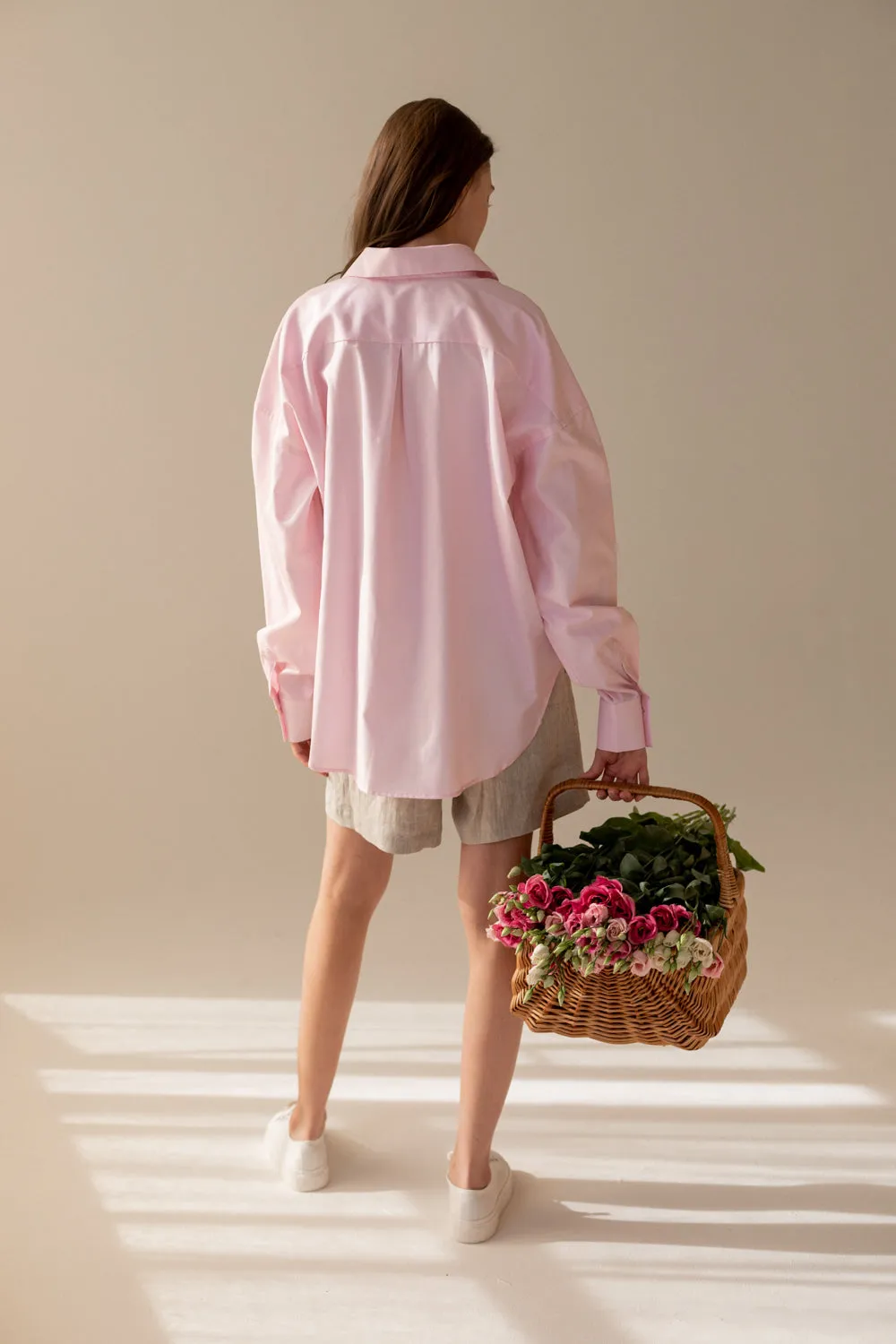 Classic Oversize Shirt Pink