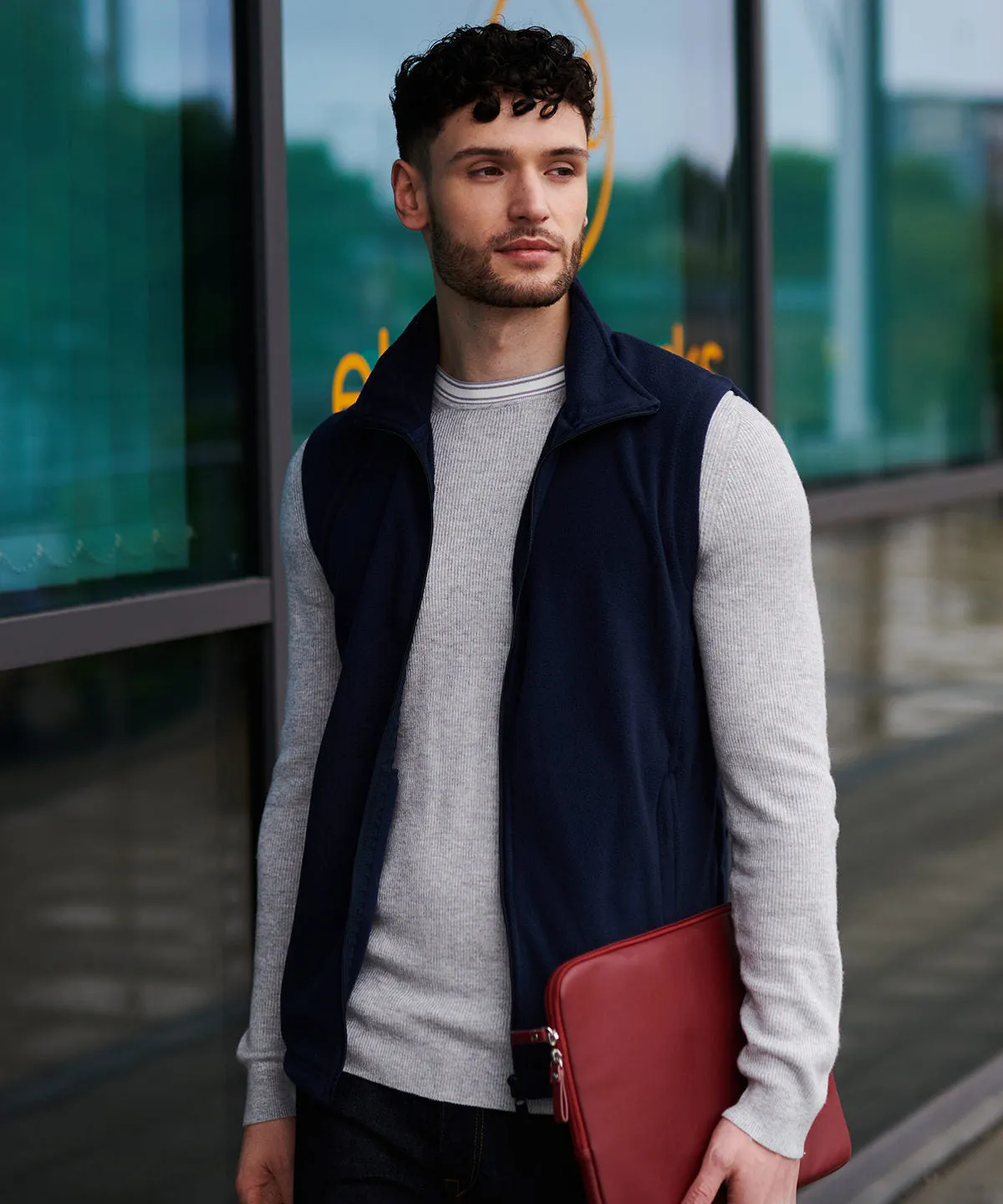 Classic Red - Microfleece bodywarmer