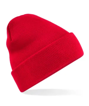 Classic Red - Recycled original cuffed beanie