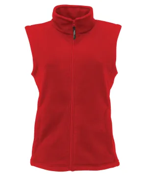 Classic Red - Women's microfleece bodywarmer