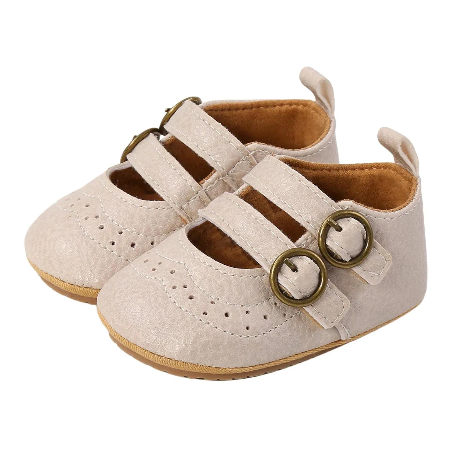 Classic T-Strap Eco-Leather Baby Shoes
