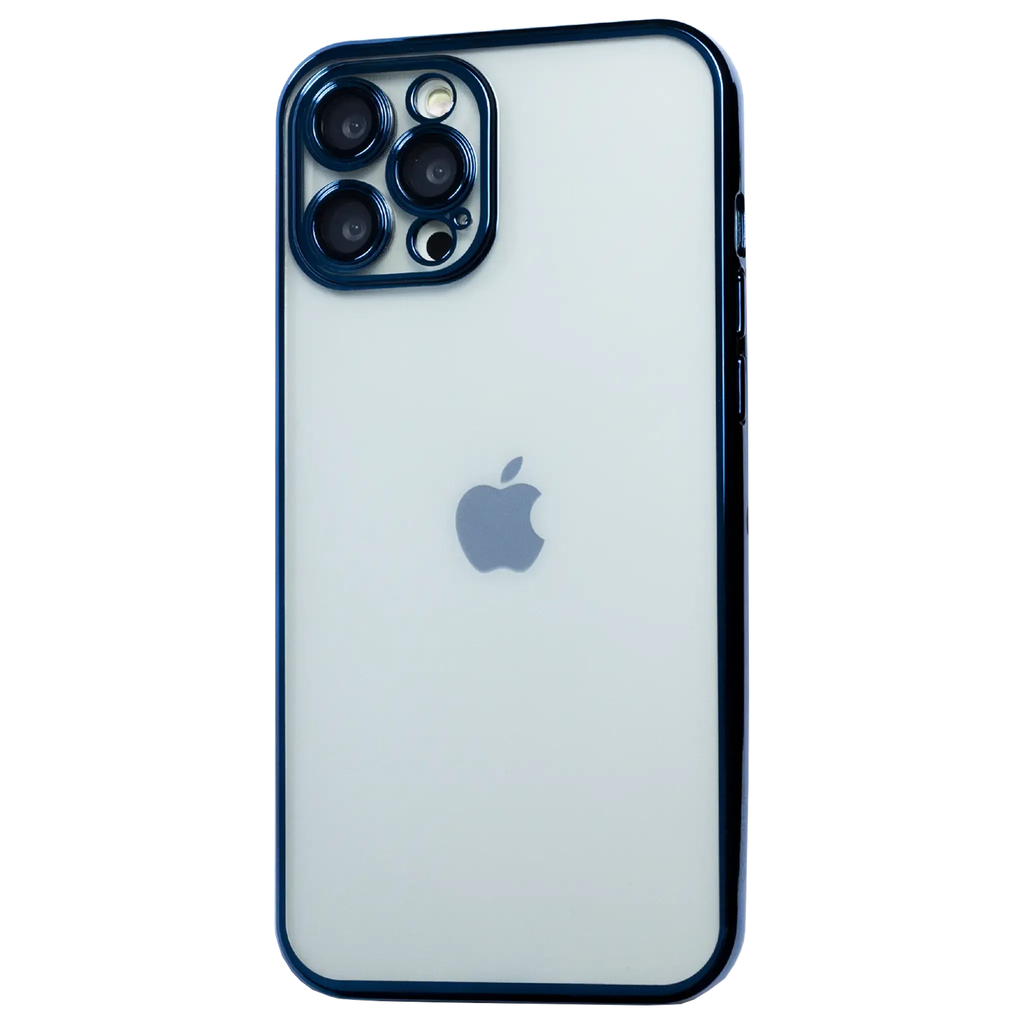 Clear Luxury Plated Silicone Case