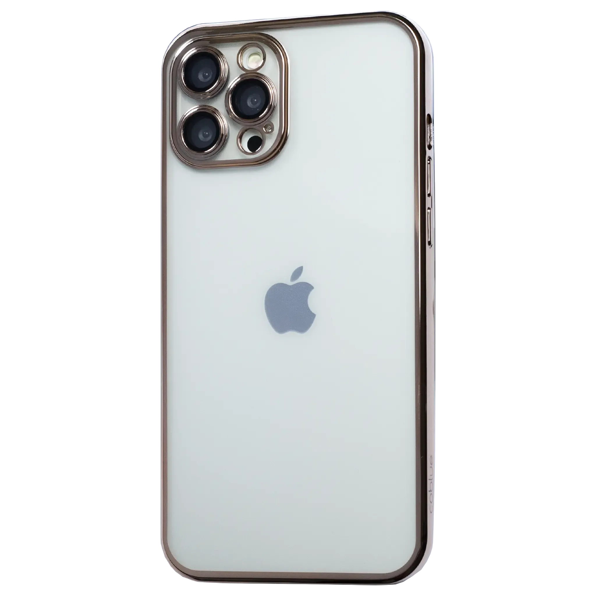 Clear Luxury Plated Silicone Case