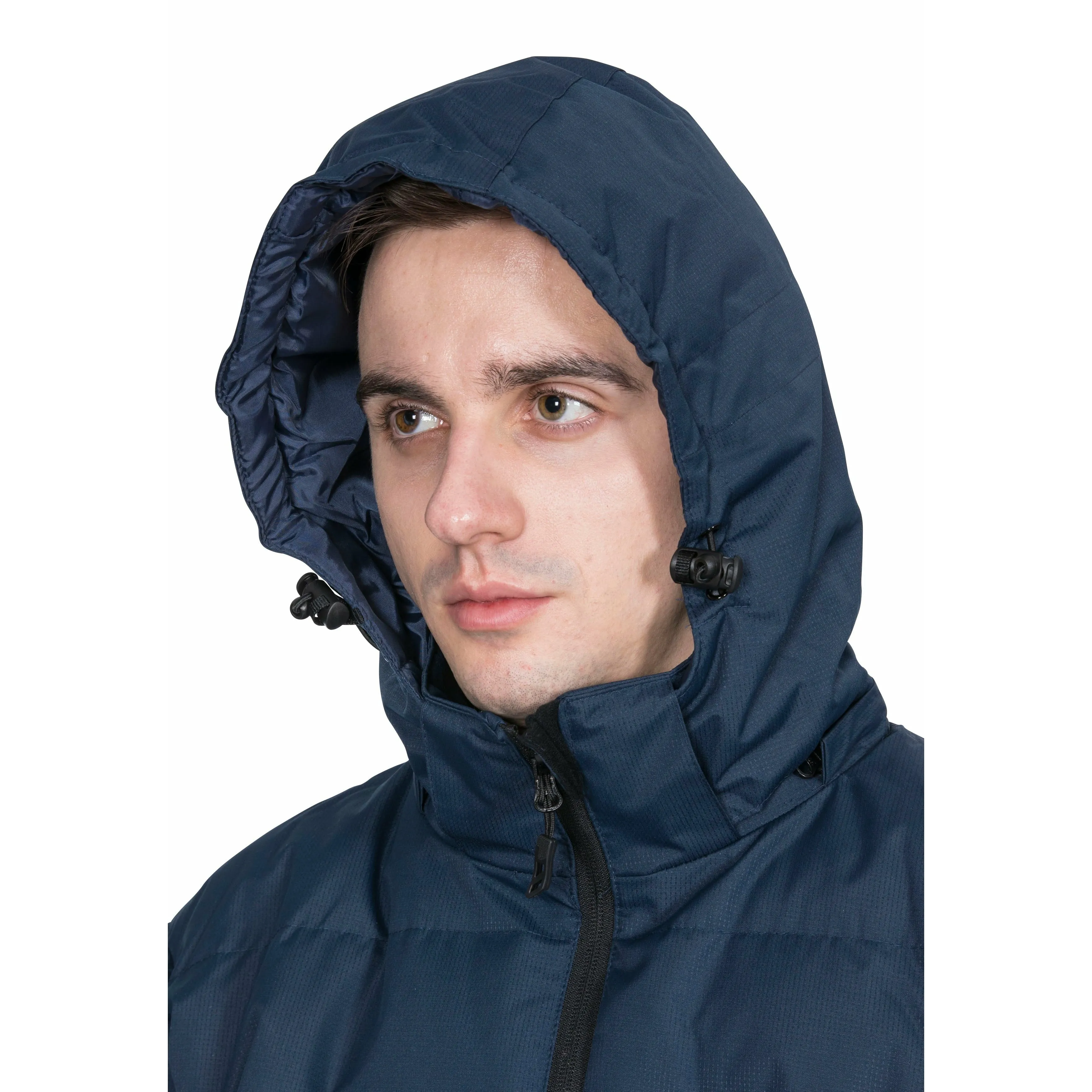 Clip Mens Padded Casual Jacket - Navy