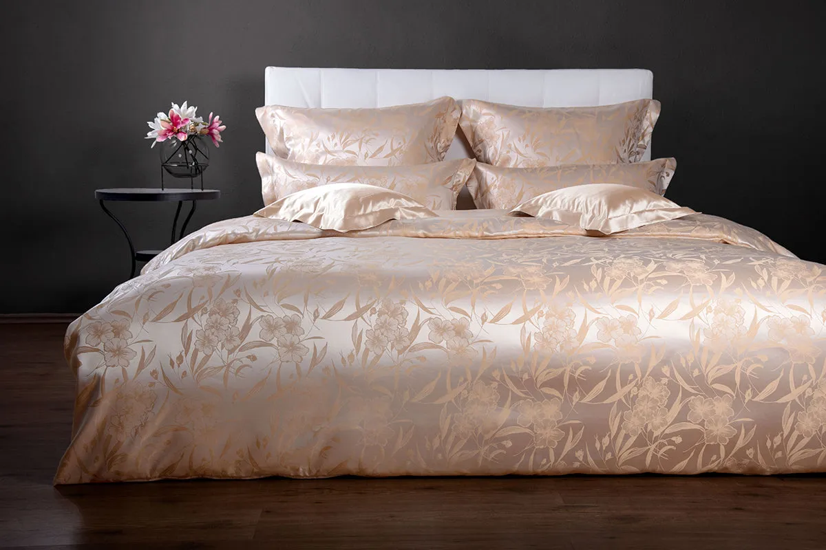 Cloe Natural Pure Mulberry Silk Flat Sheet