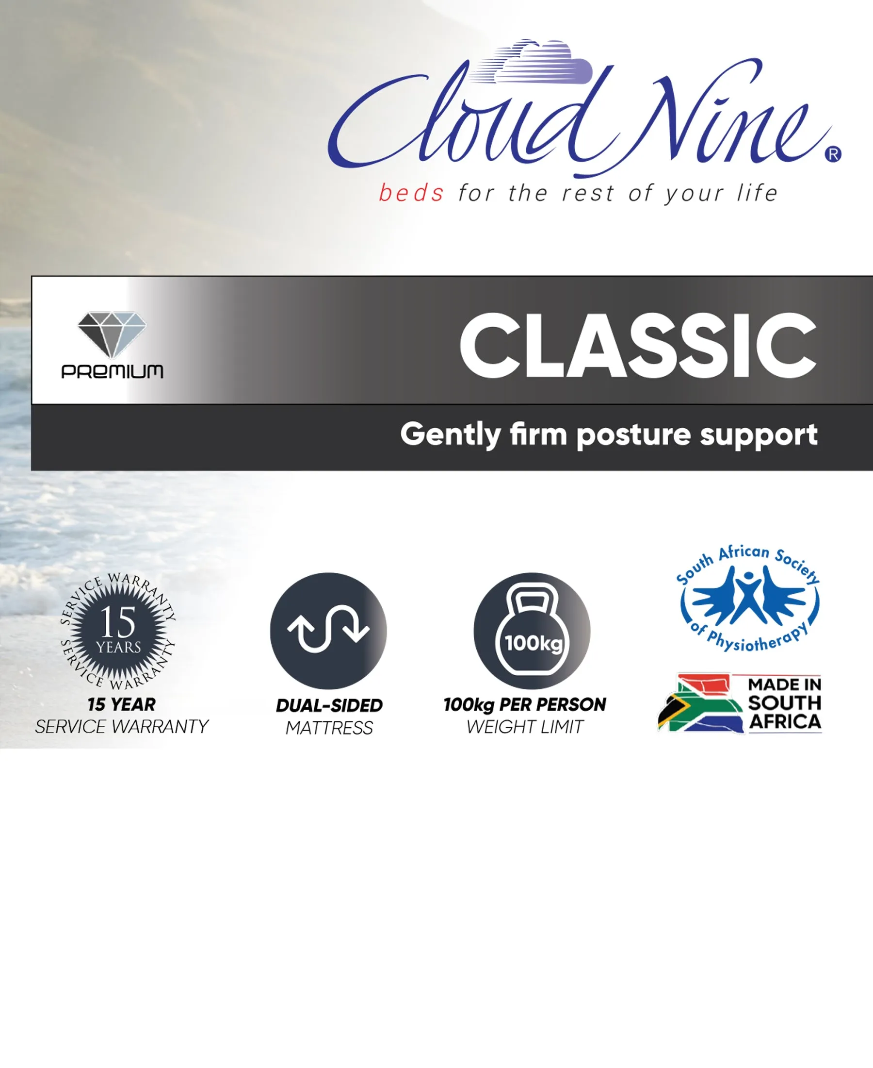 Cloud Nine Classic King Bed