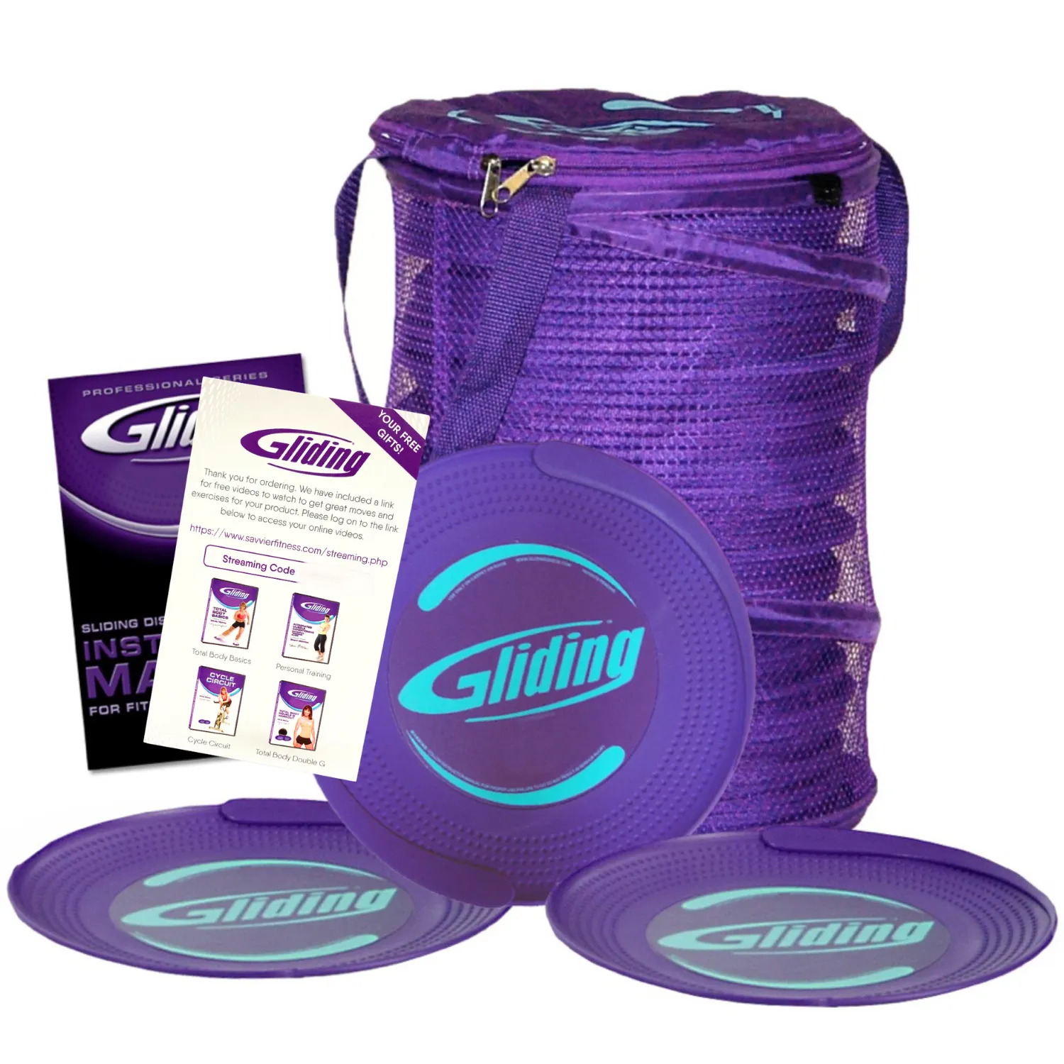 Club Pack - Gliding Discs for Carpet