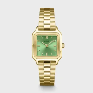 Cluse Gracieuse Petite Watch Steel, Light Green, Gold Colour