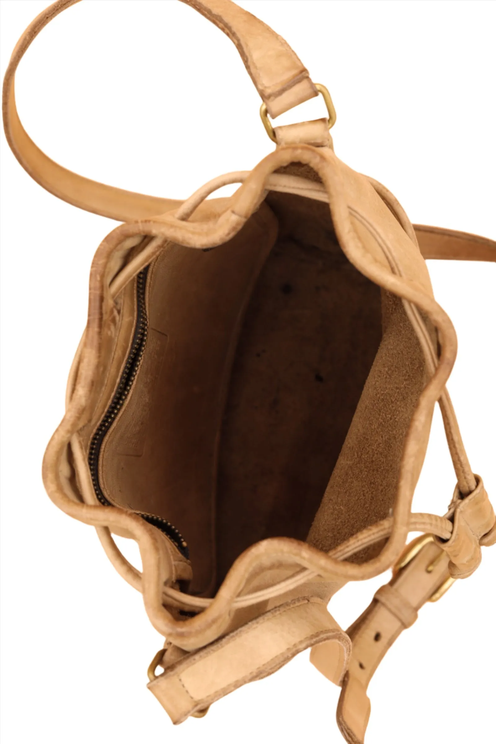 Coach Tan Mini Bucket Bag 1980s