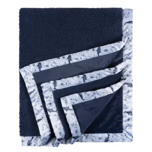 Coastal Calm Plush Blanket