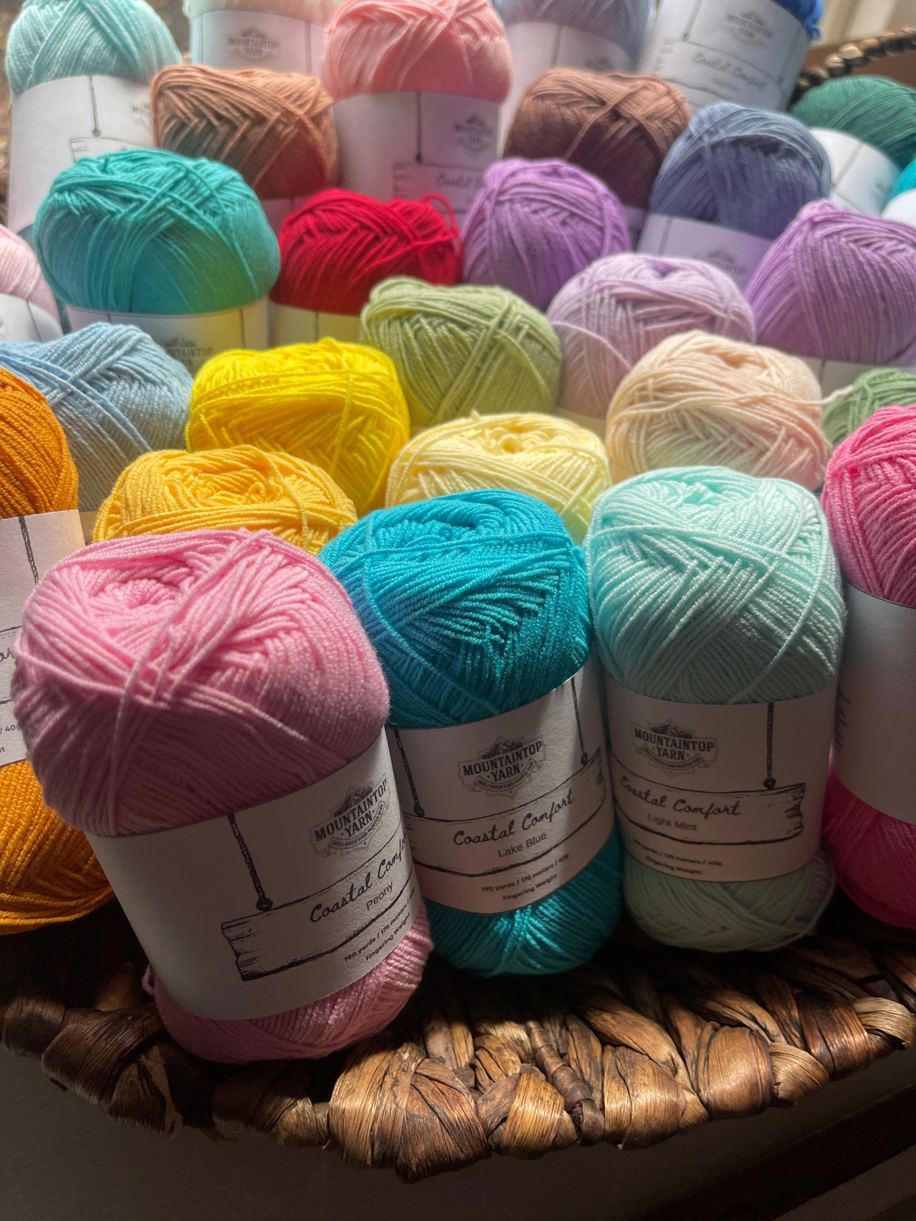 Coastal Comfort - Cotton and Acrylic Blend Yarn