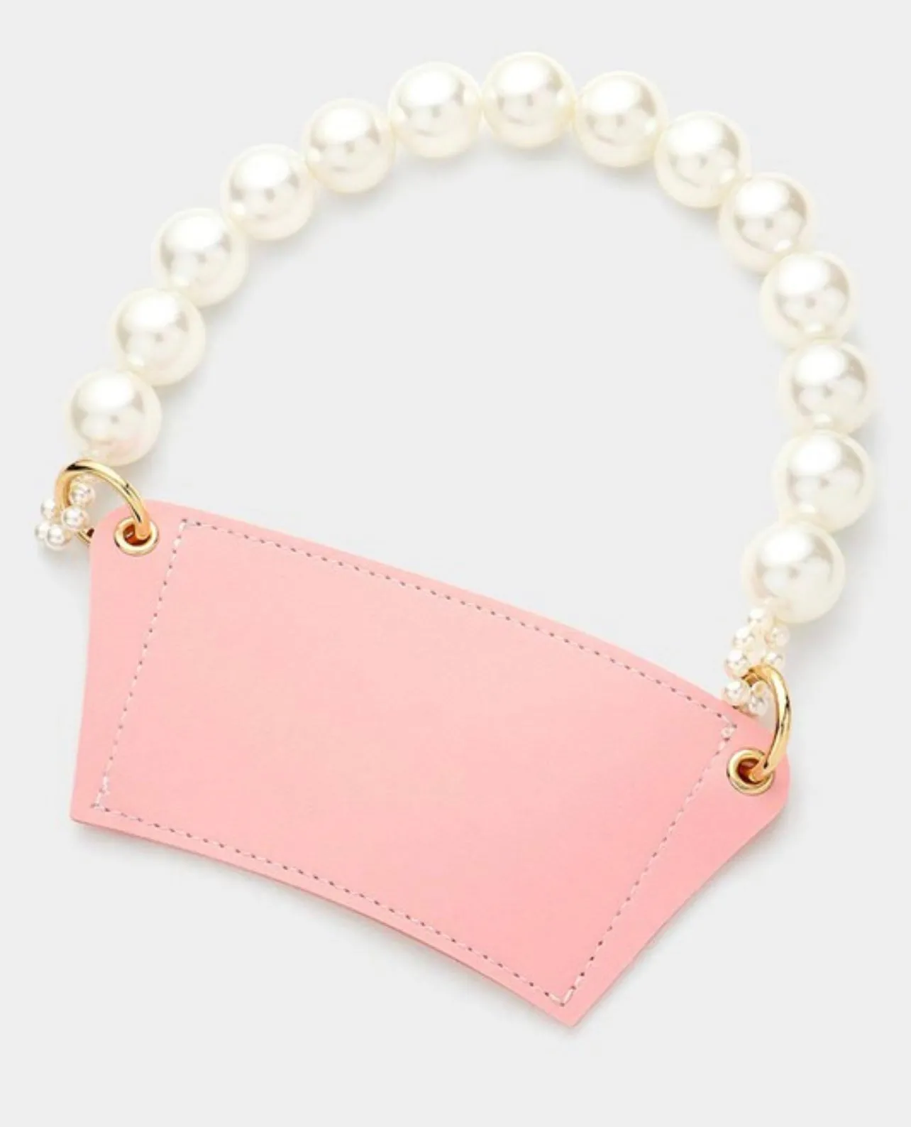 Coffee Cup Sleeve With Resin Chain Strap