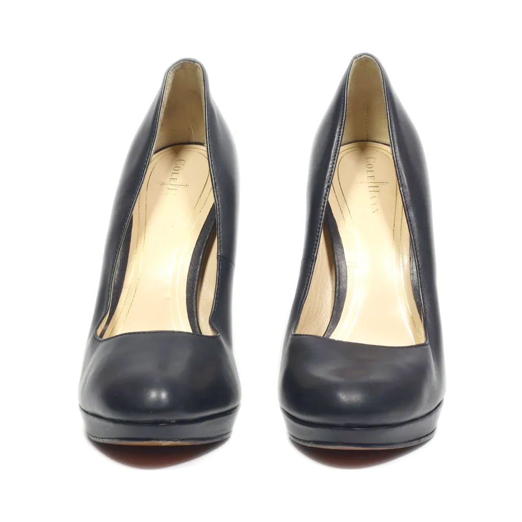 Cole Haan Nikeair High-Heel Shoes Leather Black Colour For Women