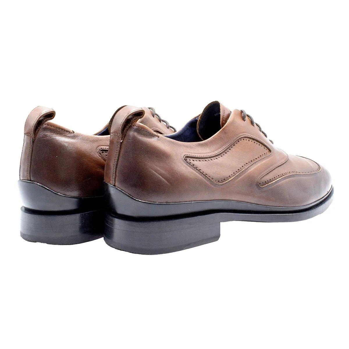 Cole Haan Washington Grand 2.0 Oxford Formal Lace Ups Leather Brown Colour For Men