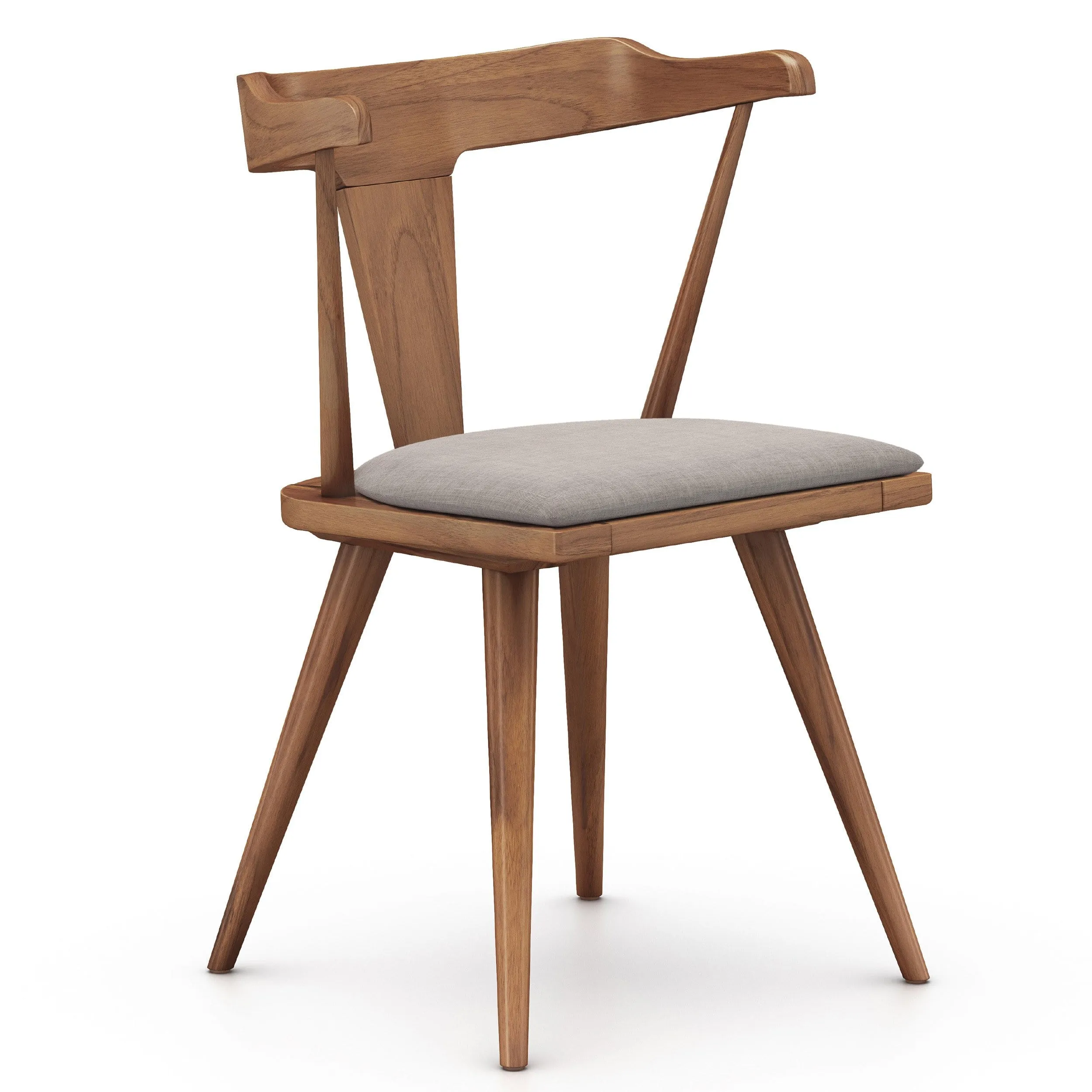 Coleson Outdoor Dining Chair, Stone Grey, Set of 2