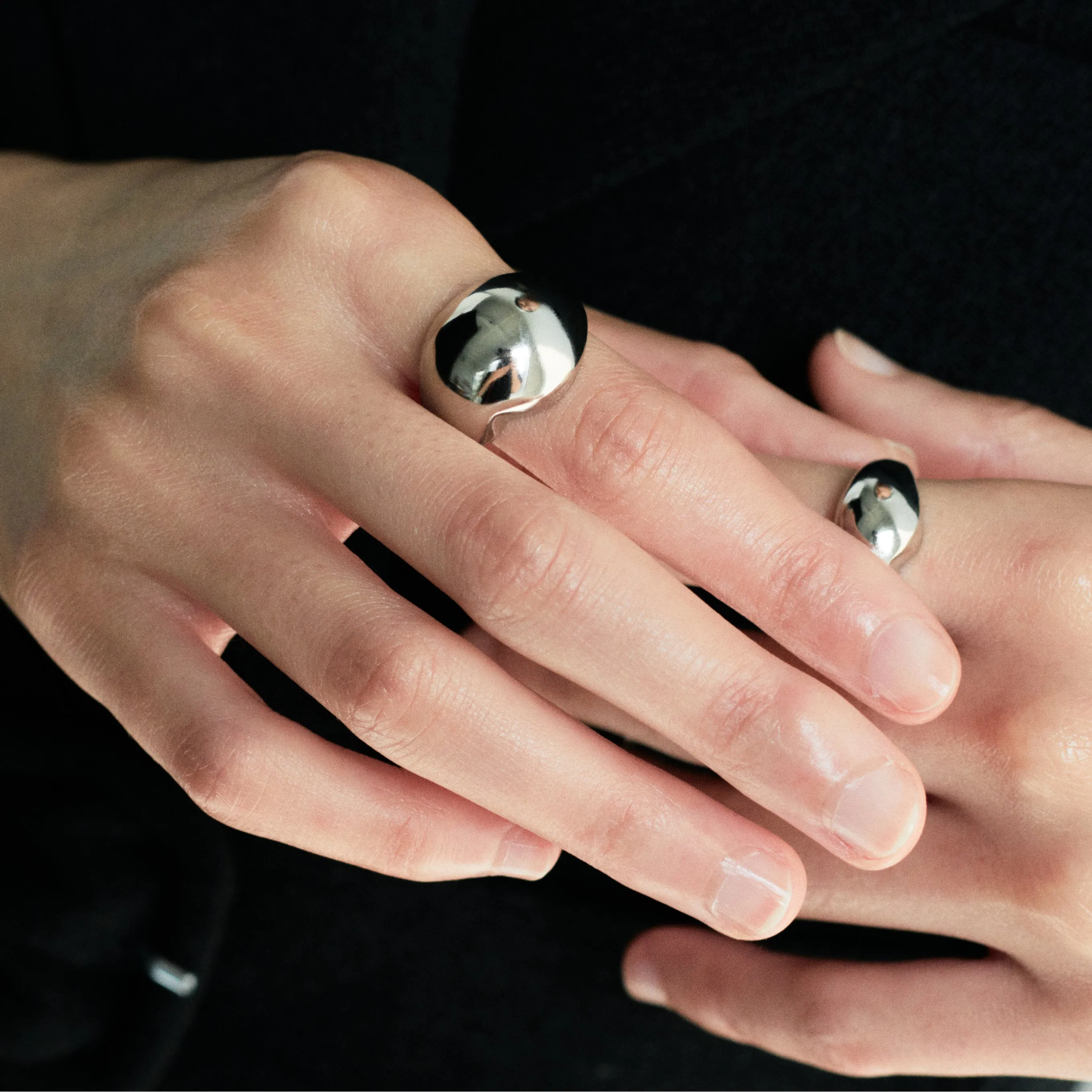 Colette Ring - Large - Silver