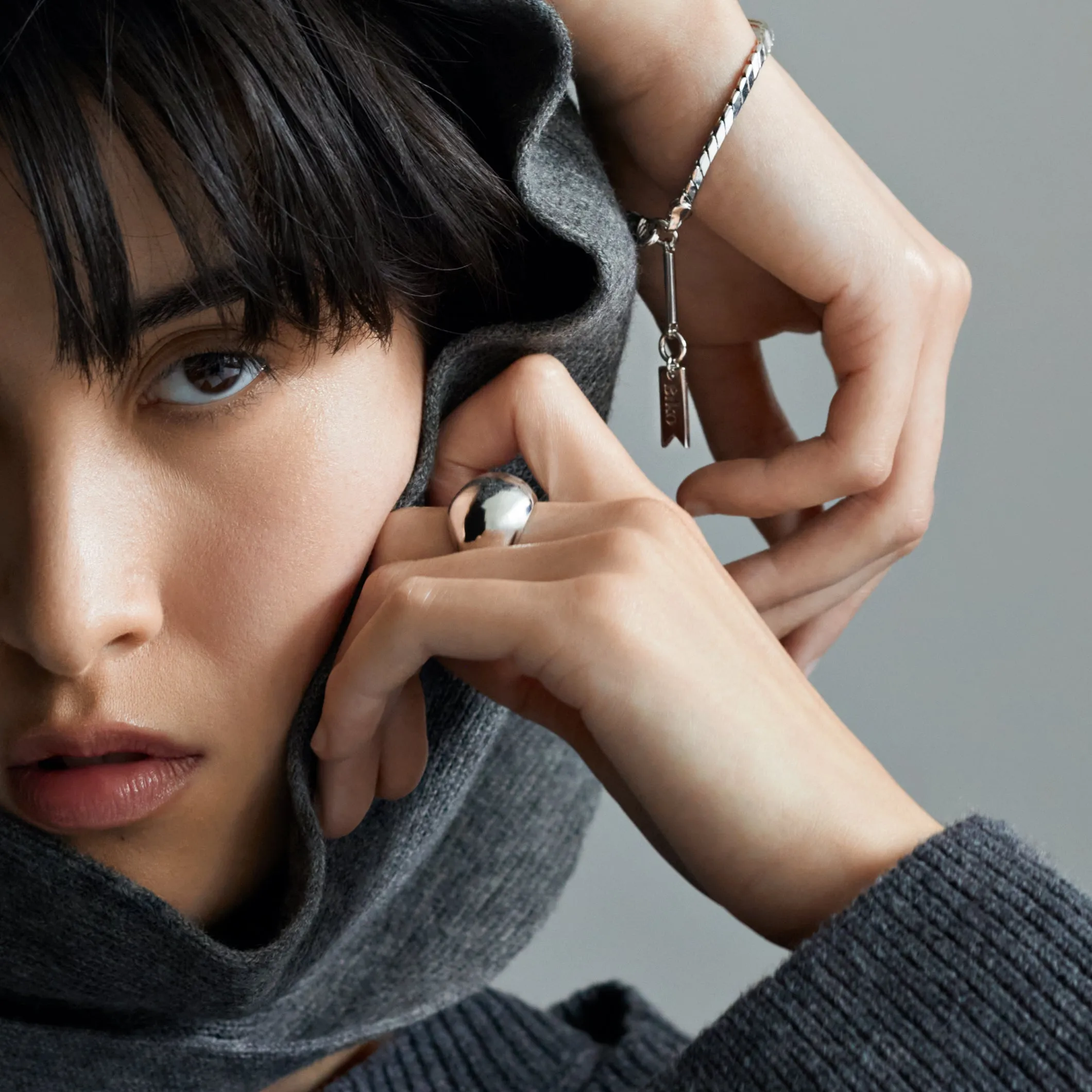 Colette Ring - Large - Silver