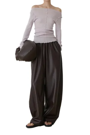 Collar Wool Pop-up Knit Top