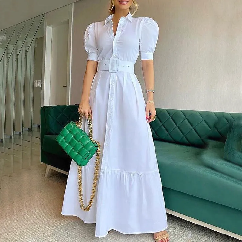 Collared Summer Brunch Dress - Culture Heaven Special