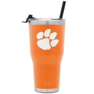 Collegiate Cruiser Tumbler with Flip Lid and Straw