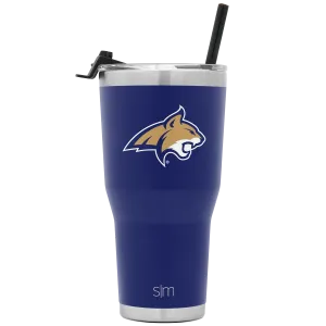 Collegiate Cruiser Tumbler with Flip Lid and Straw