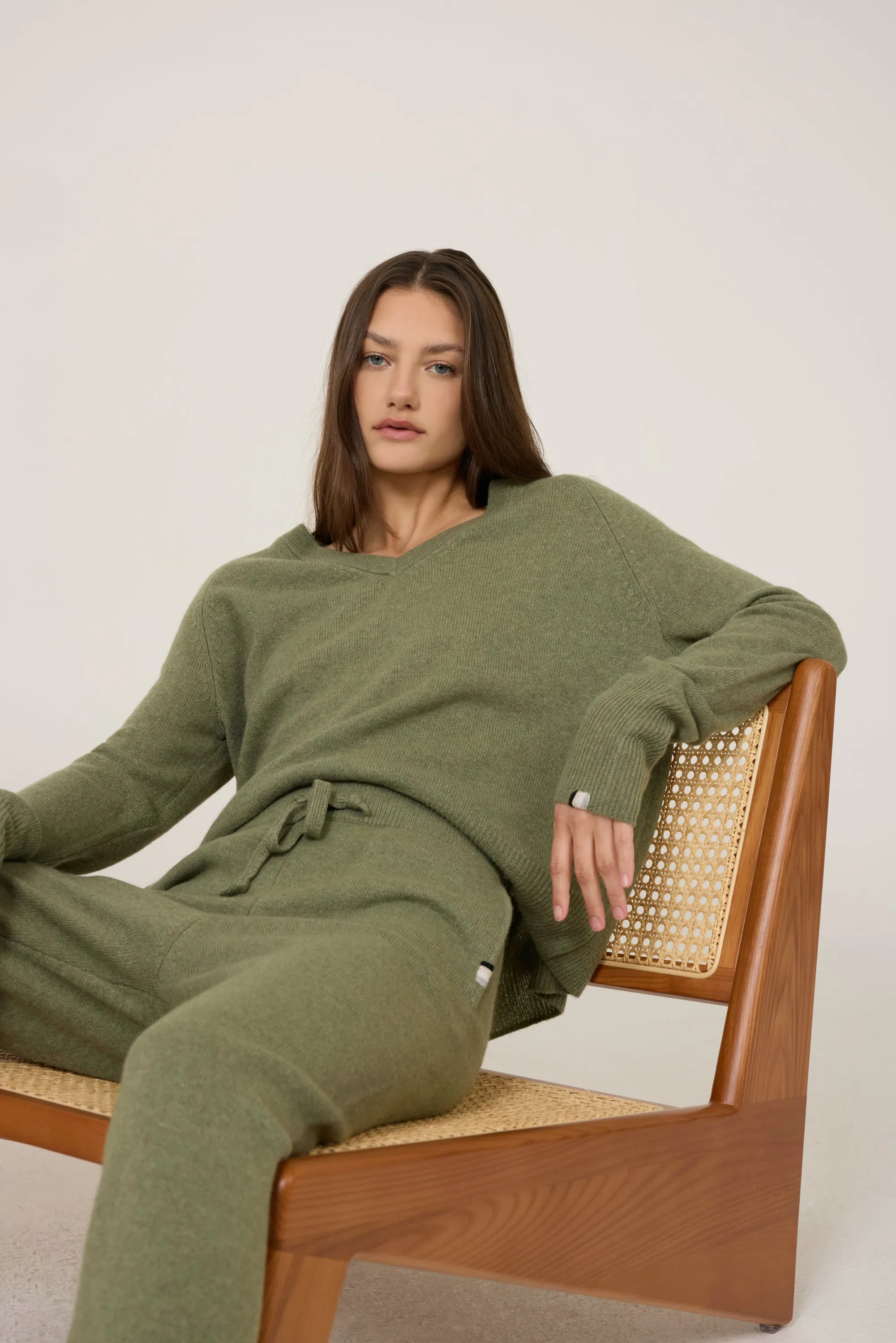 Colorado Cashmere Pant - Sage