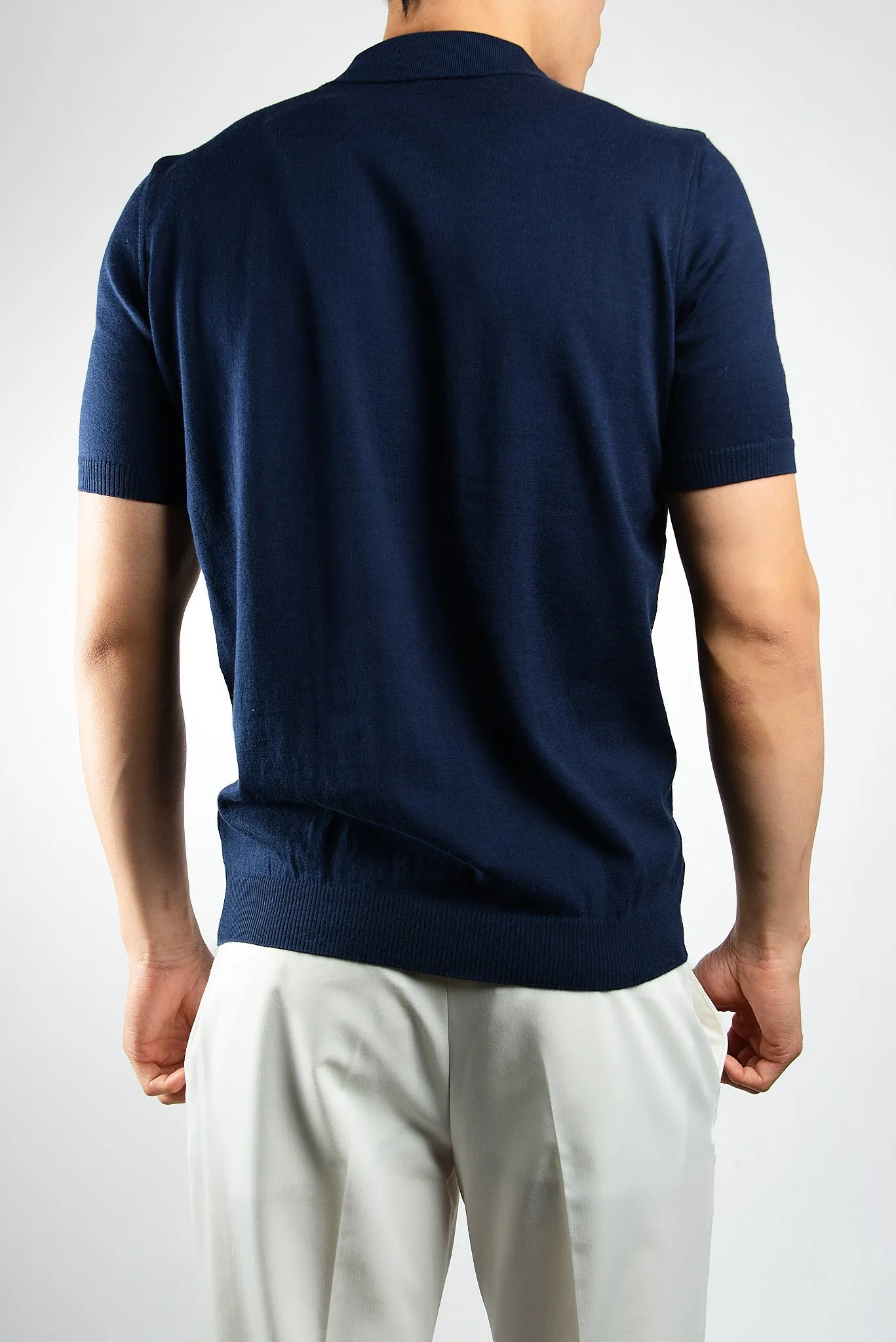 COLORBLOCK KNIT POLO