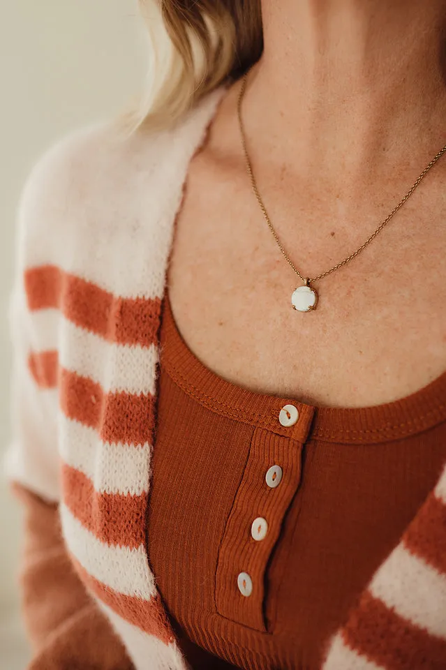 Colorblock Striped Cardigan