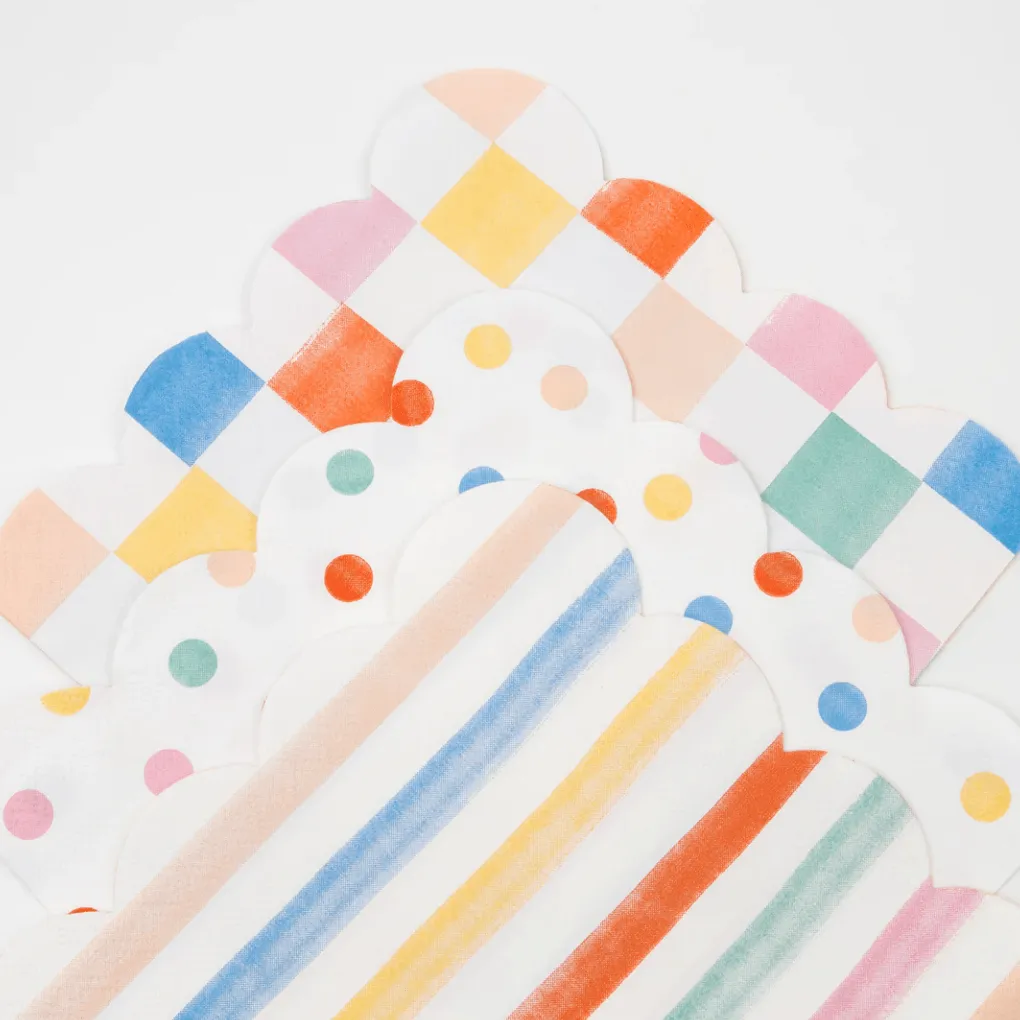 Colorful Pattern Small Napkins