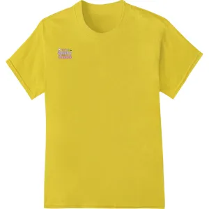 Colorful "Happy Easter" DTF Print Heat Transfer