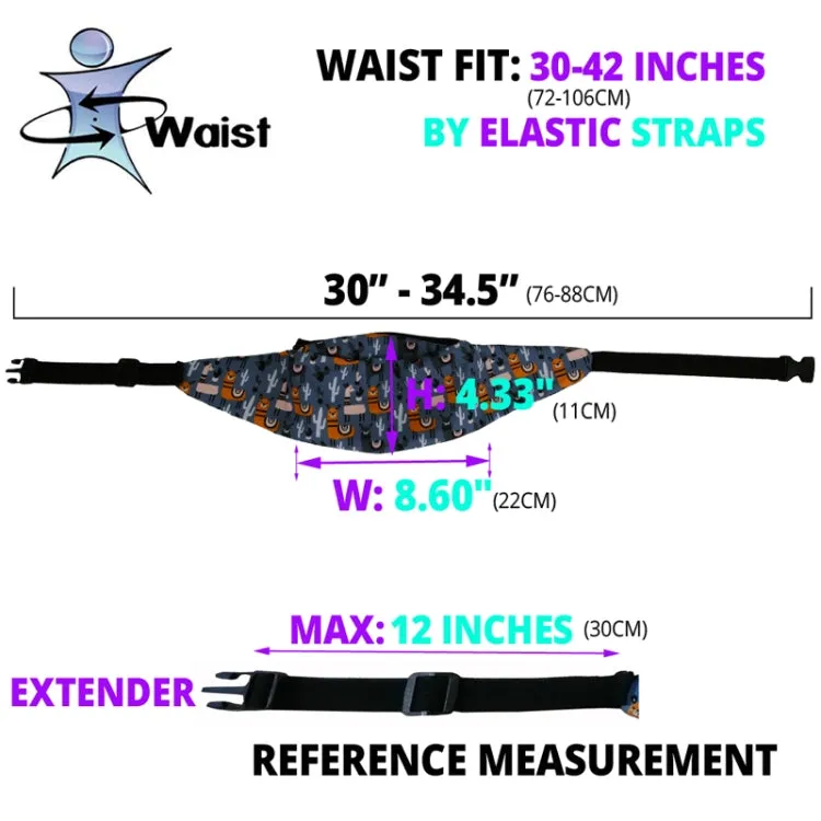 Colorful Waist Bag Fanny Packs Style Belt Bag Women Waist Pack Travelling Bag(yab907)