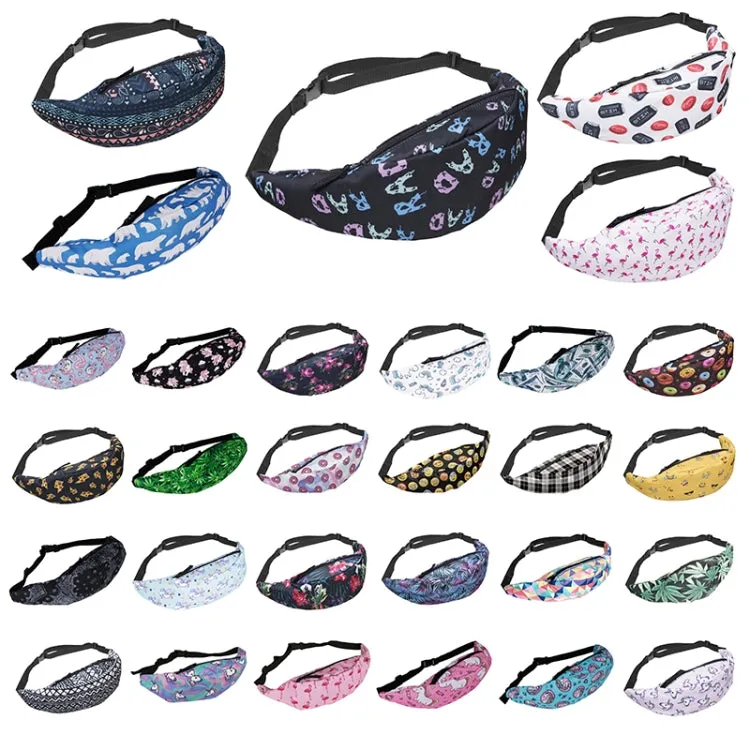 Colorful Waist Bag Fanny Packs Style Belt Bag Women Waist Pack Travelling Bag(yab907)