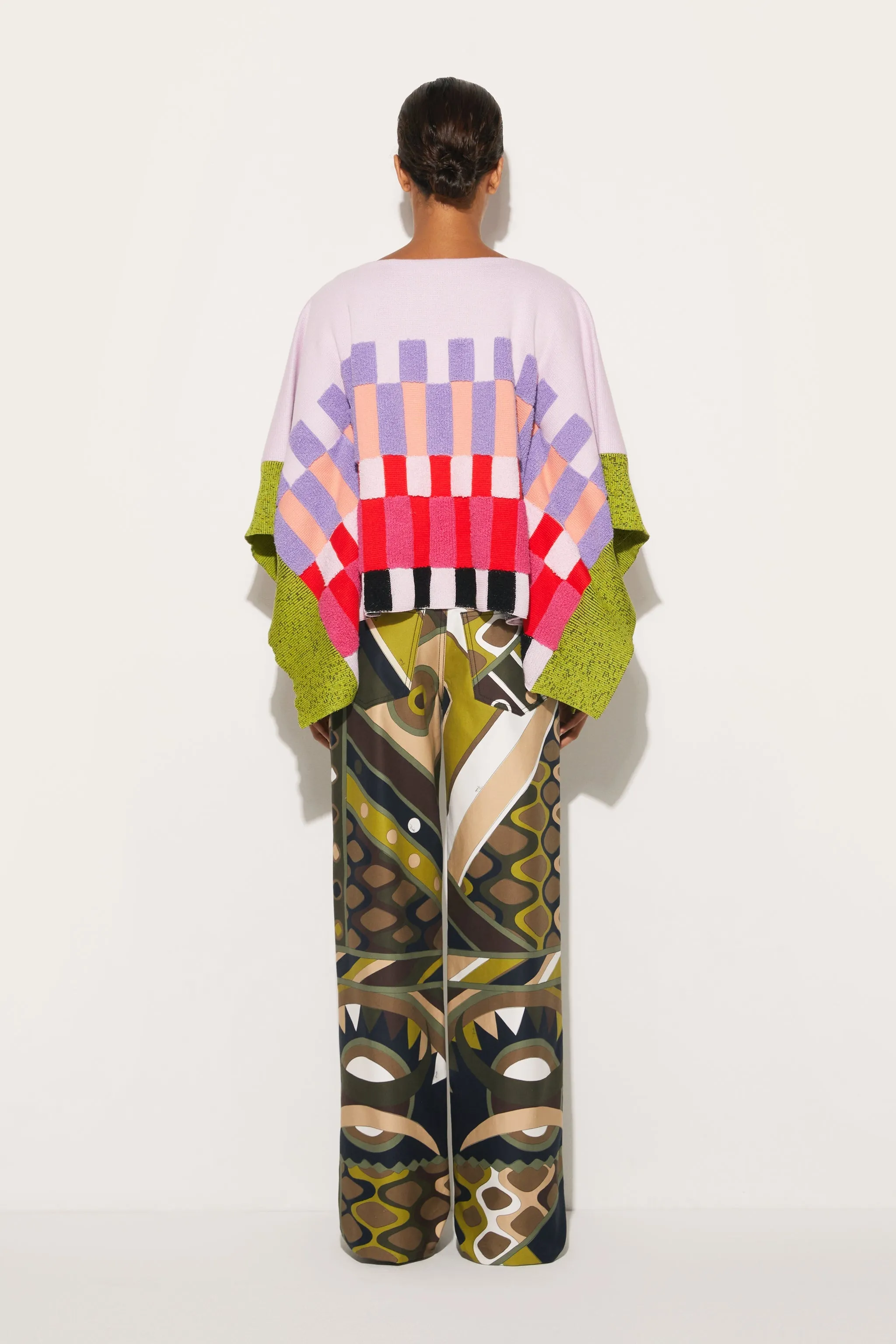 Colourblock Cotton Sweater