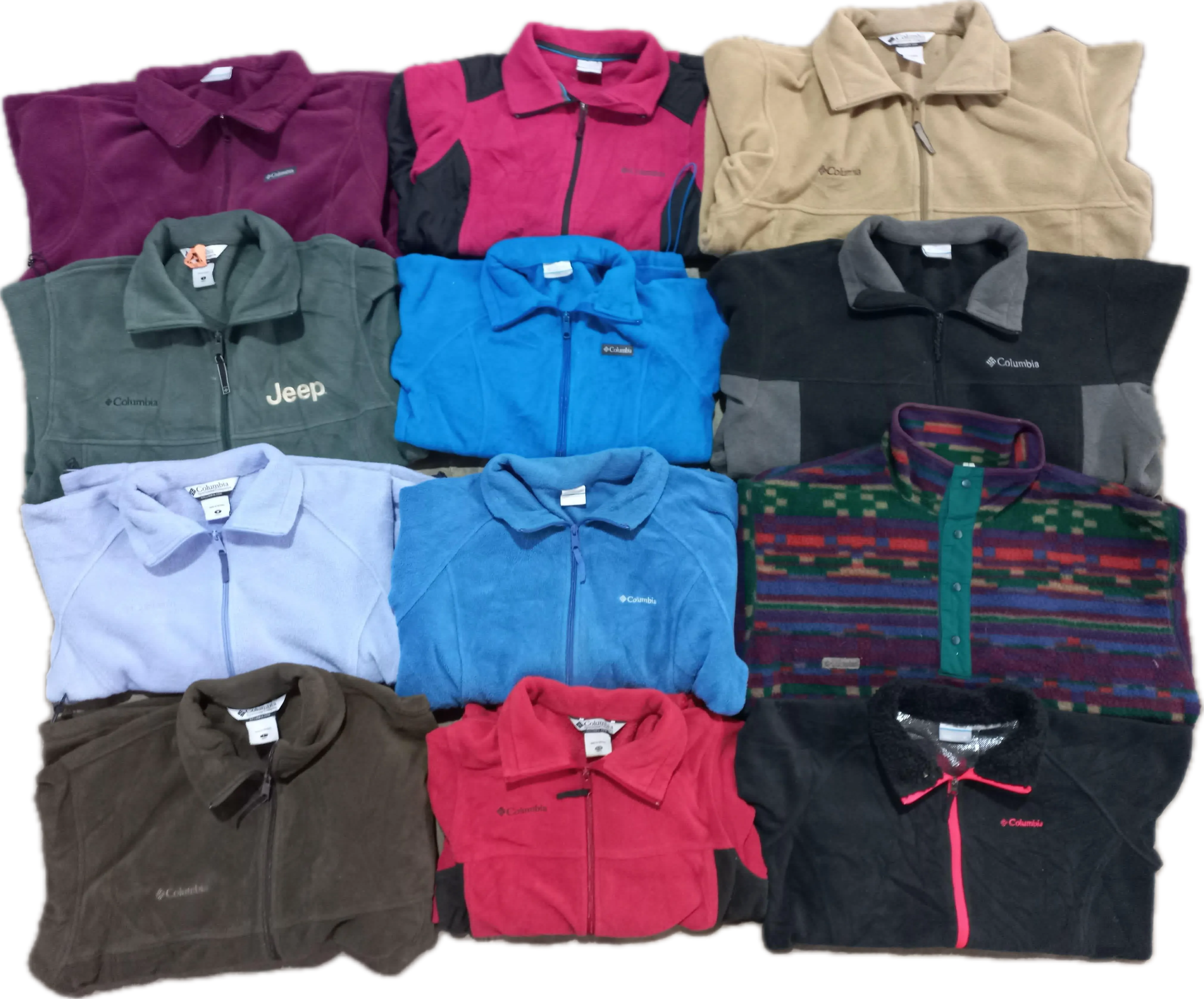 Columbia Fleece Jackets 25 pieces