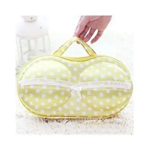 Convenient Bra Storage Bag Yellow