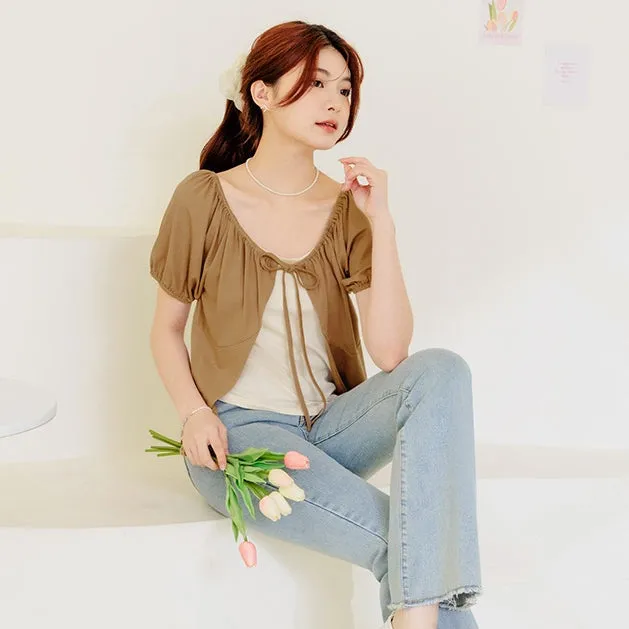Cooling Two Piece Cardigan Top