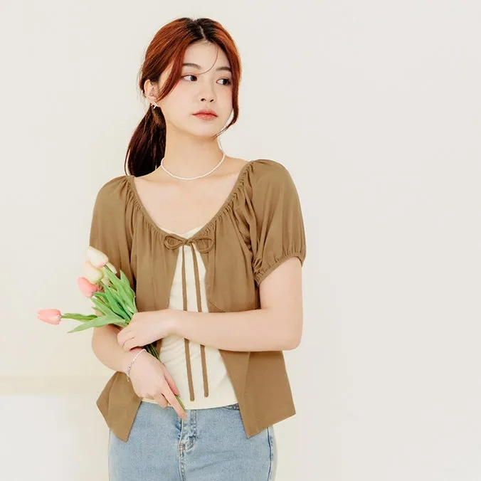 Cooling Two Piece Cardigan Top