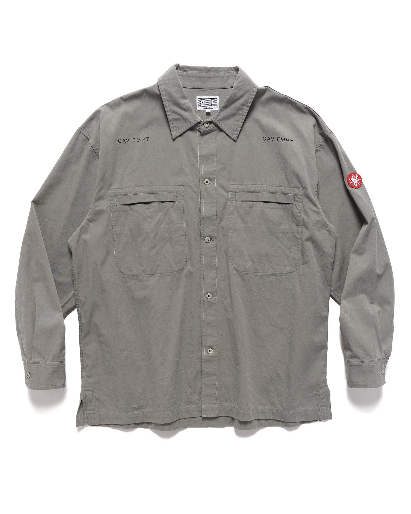 Cotton Casual Shirt Grey