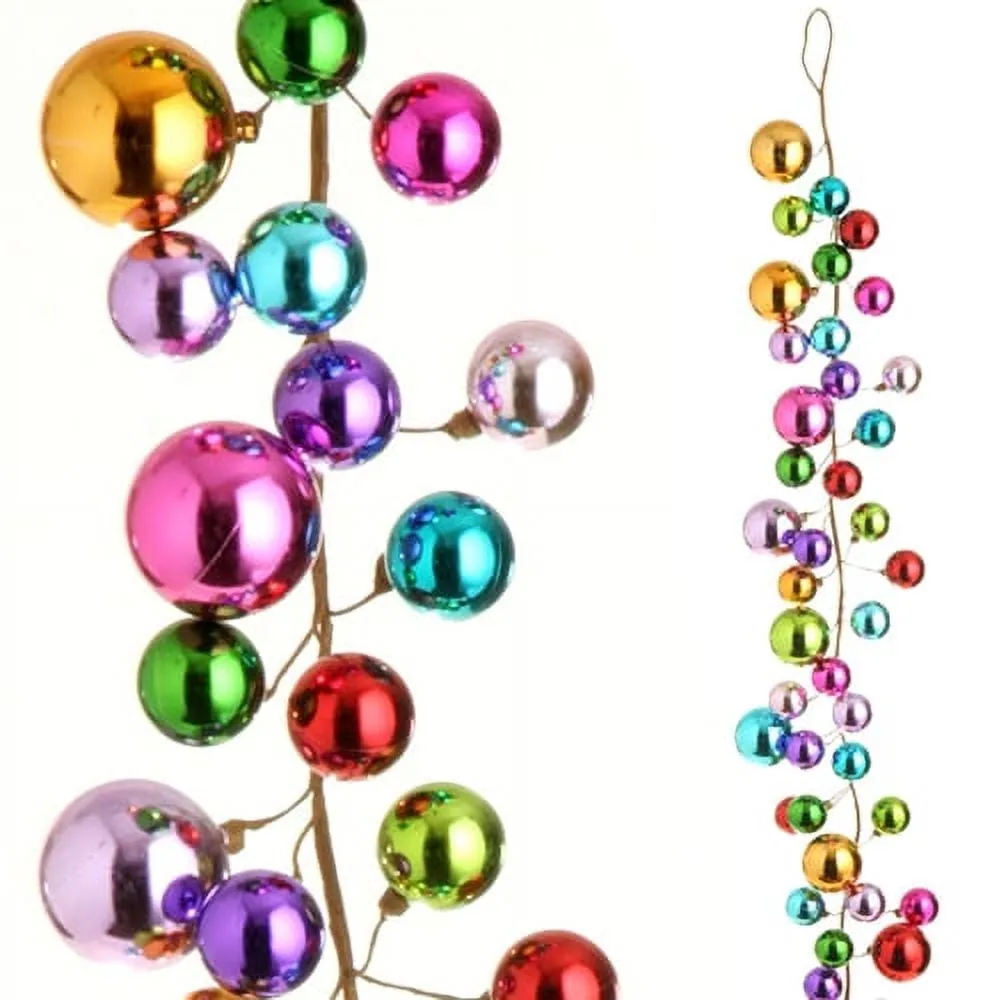 cozy Bright Ball Garland