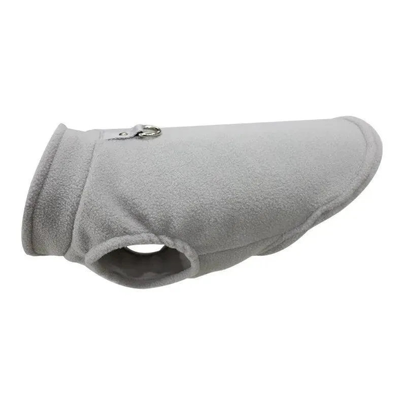 Cozy Fleece Pet Vest: Stylish Outerwear for Small Pets