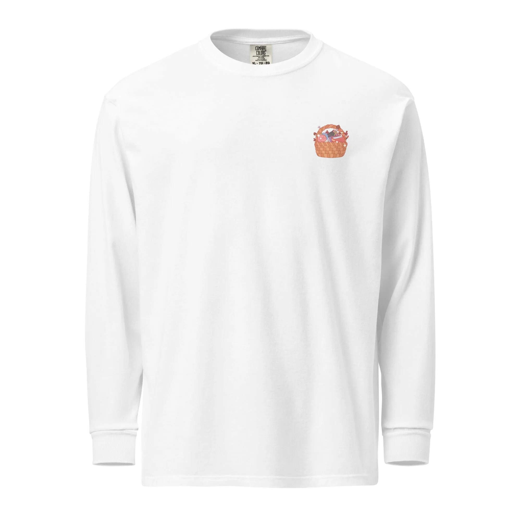 Cozy Hobby Basket | Long-sleeve shirt | Cozy Games & Hobbies