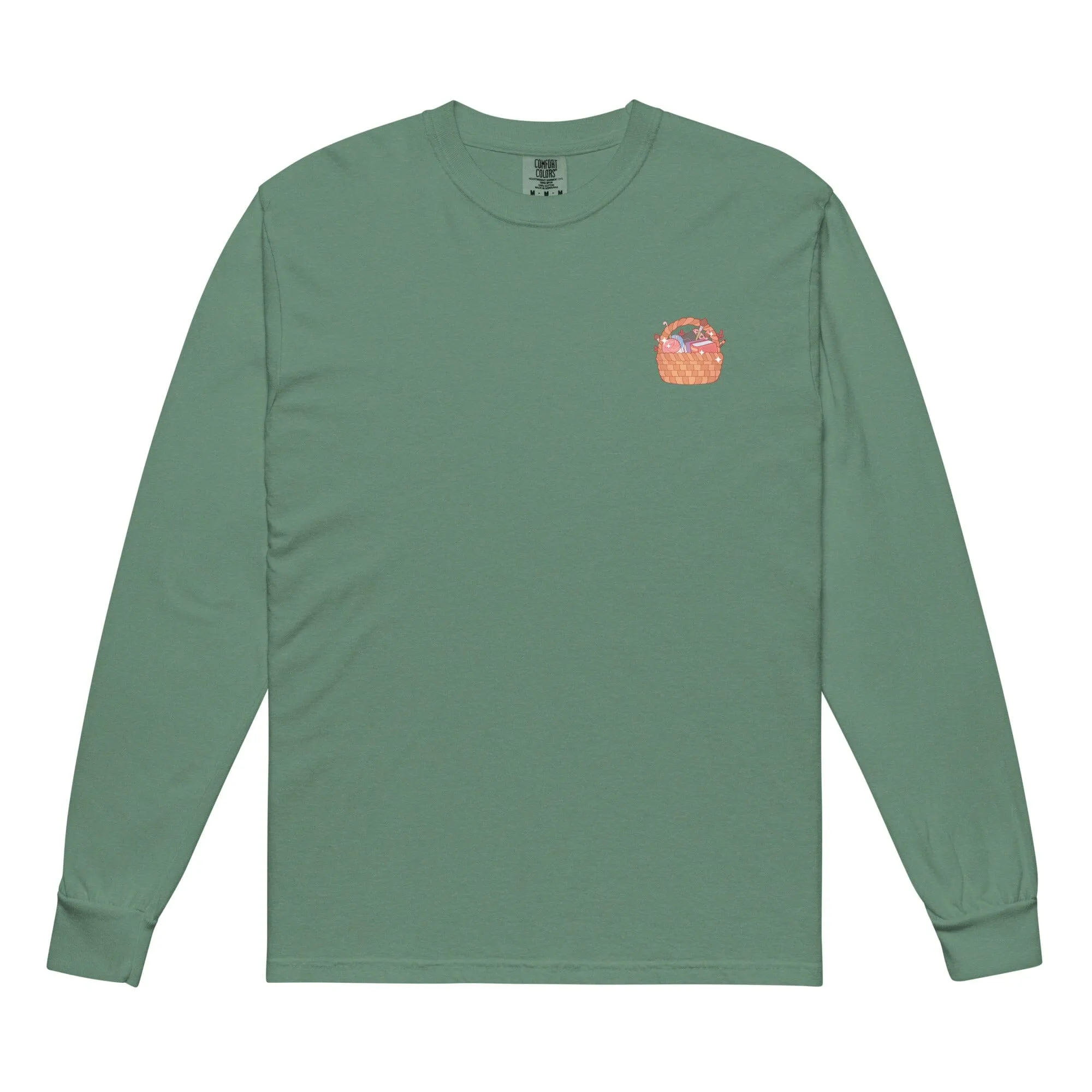 Cozy Hobby Basket | Long-sleeve shirt | Cozy Games & Hobbies