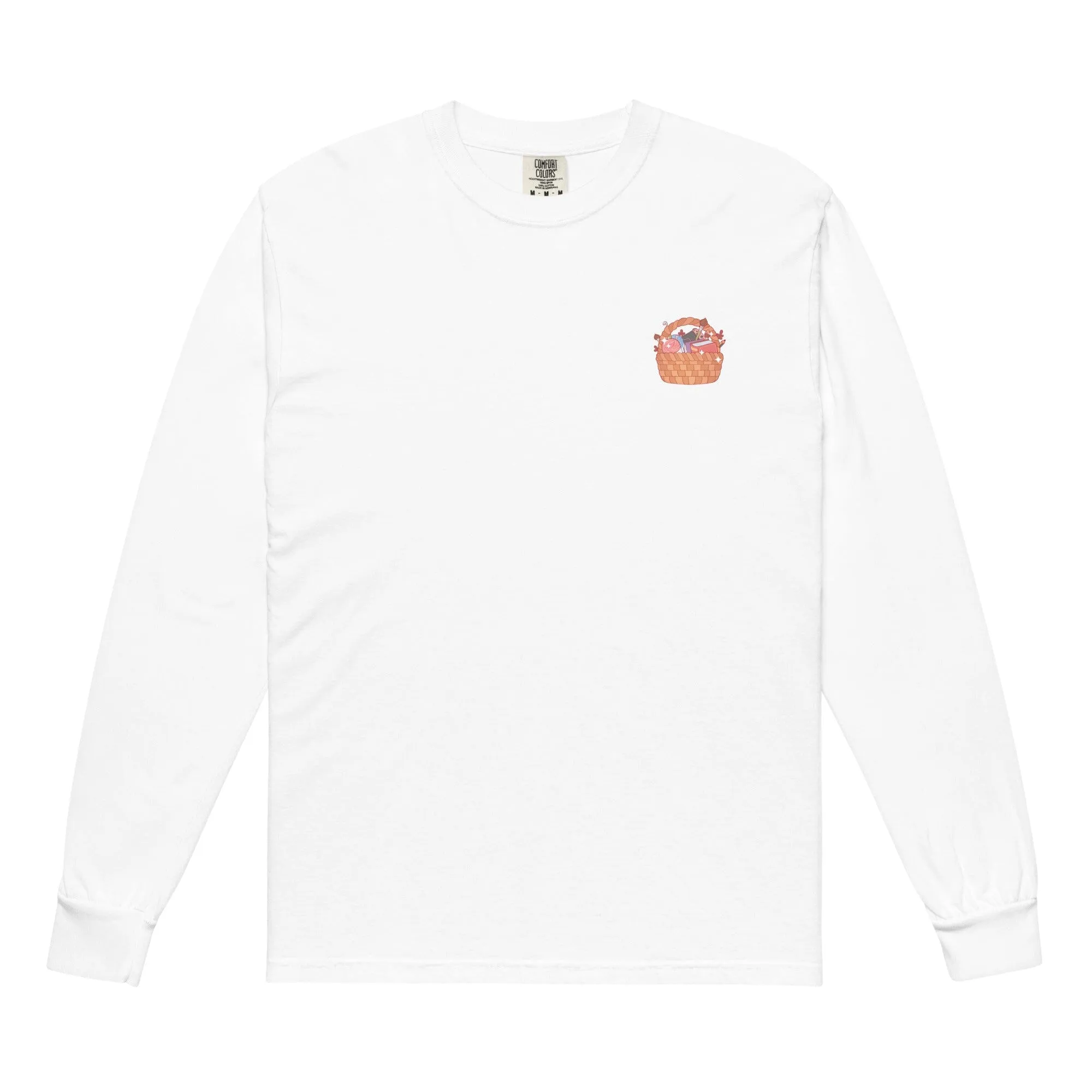 Cozy Hobby Basket | Long-sleeve shirt | Cozy Games & Hobbies