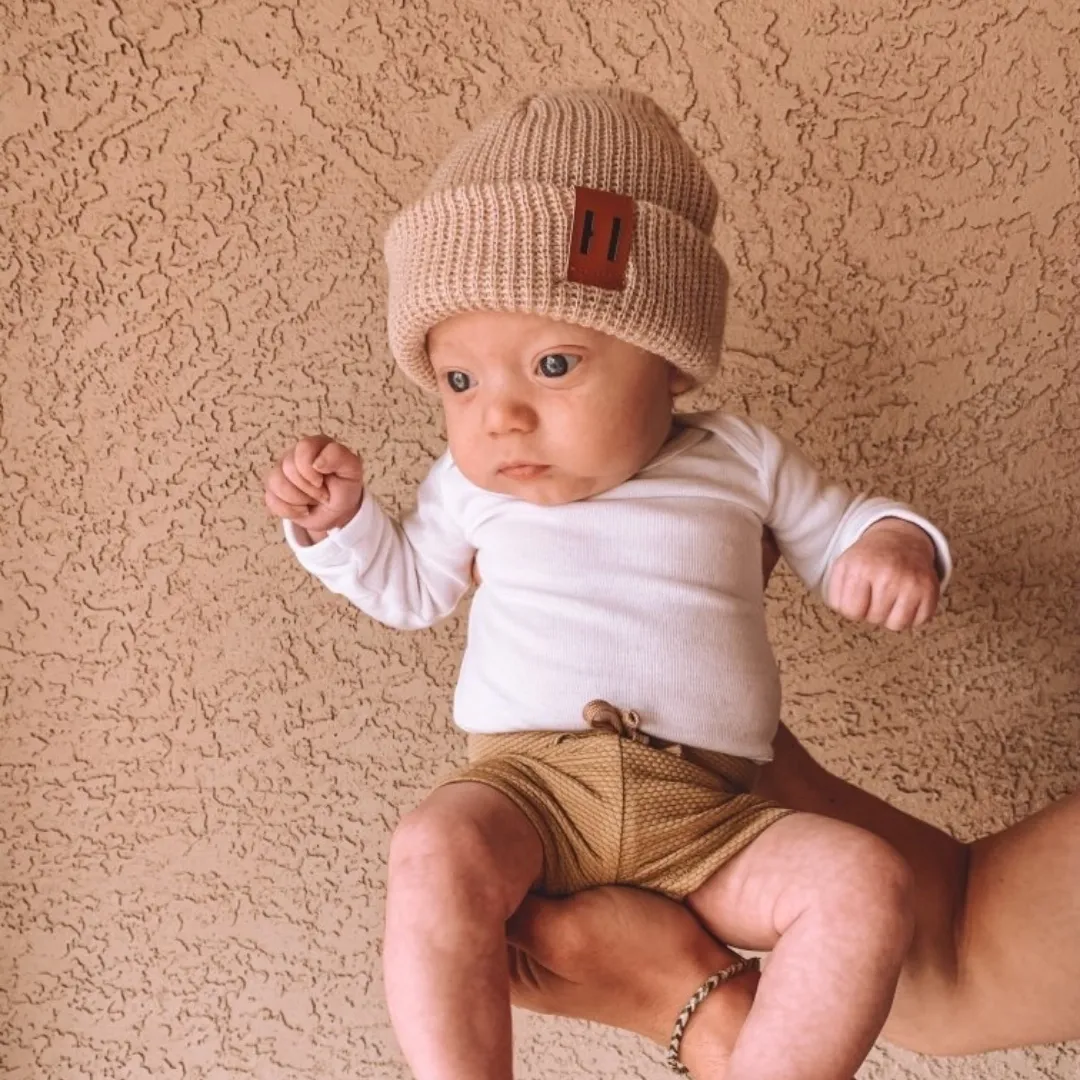 Cozy Knit Baby Beanie