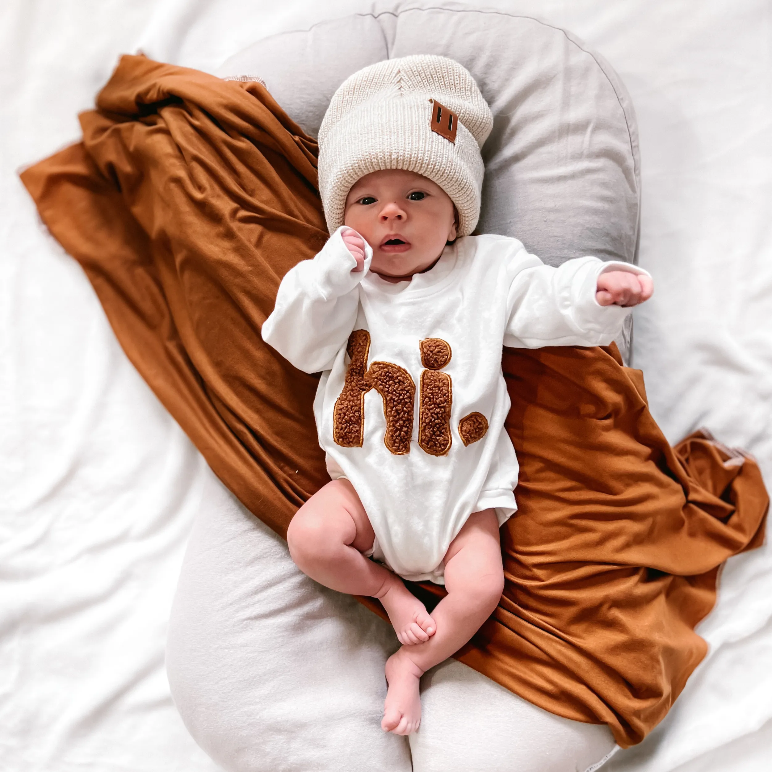 Cozy Knit Baby Beanie