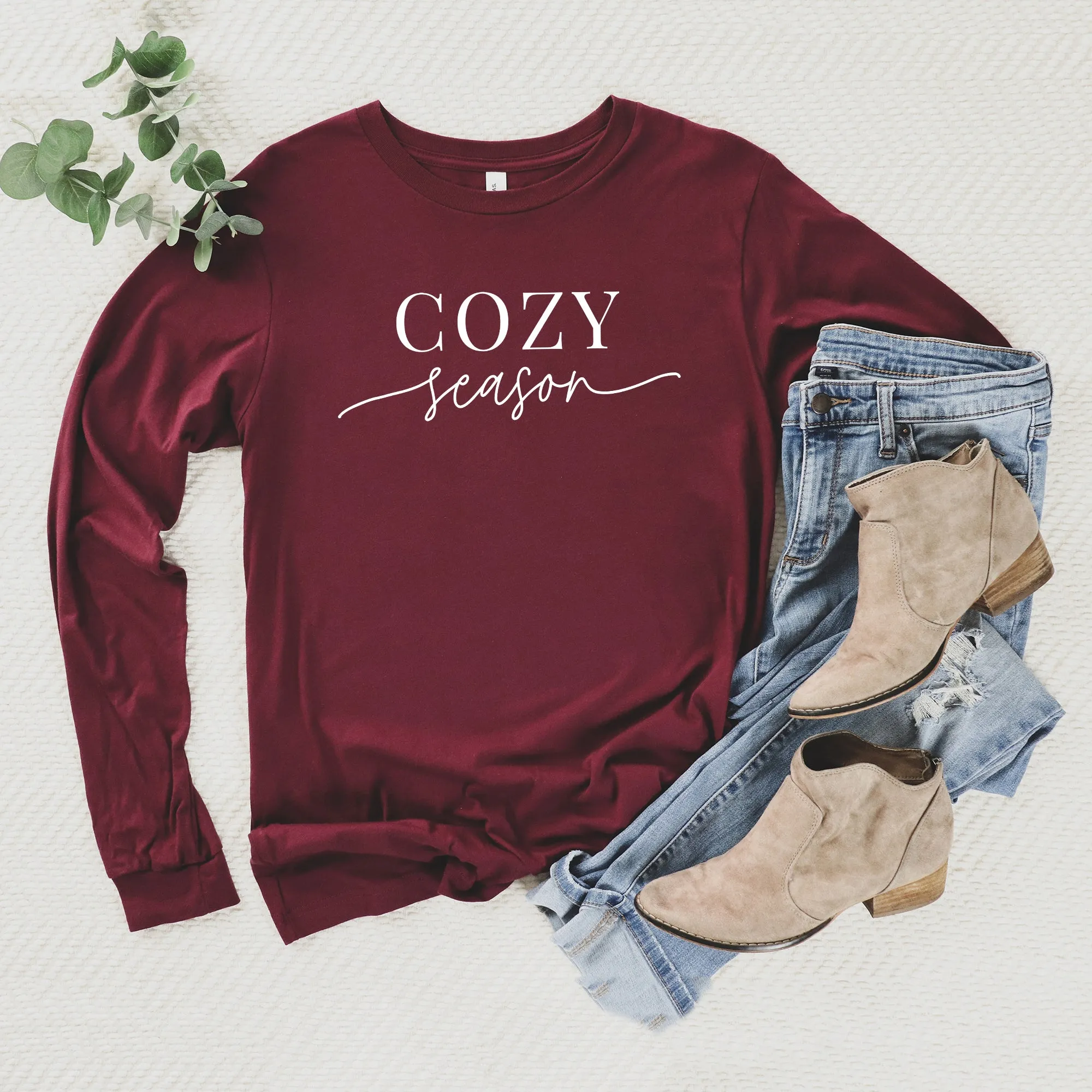 Cozy Season | Long Sleeve Crew Neck