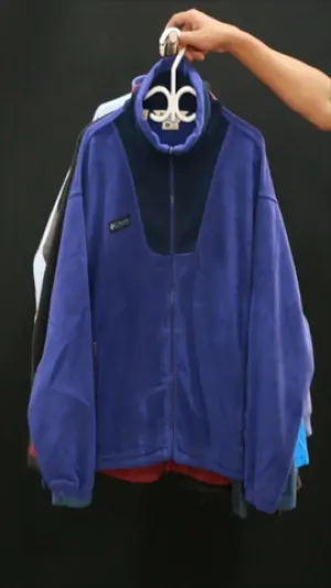 CR117 Mix Columbia Fleece Top