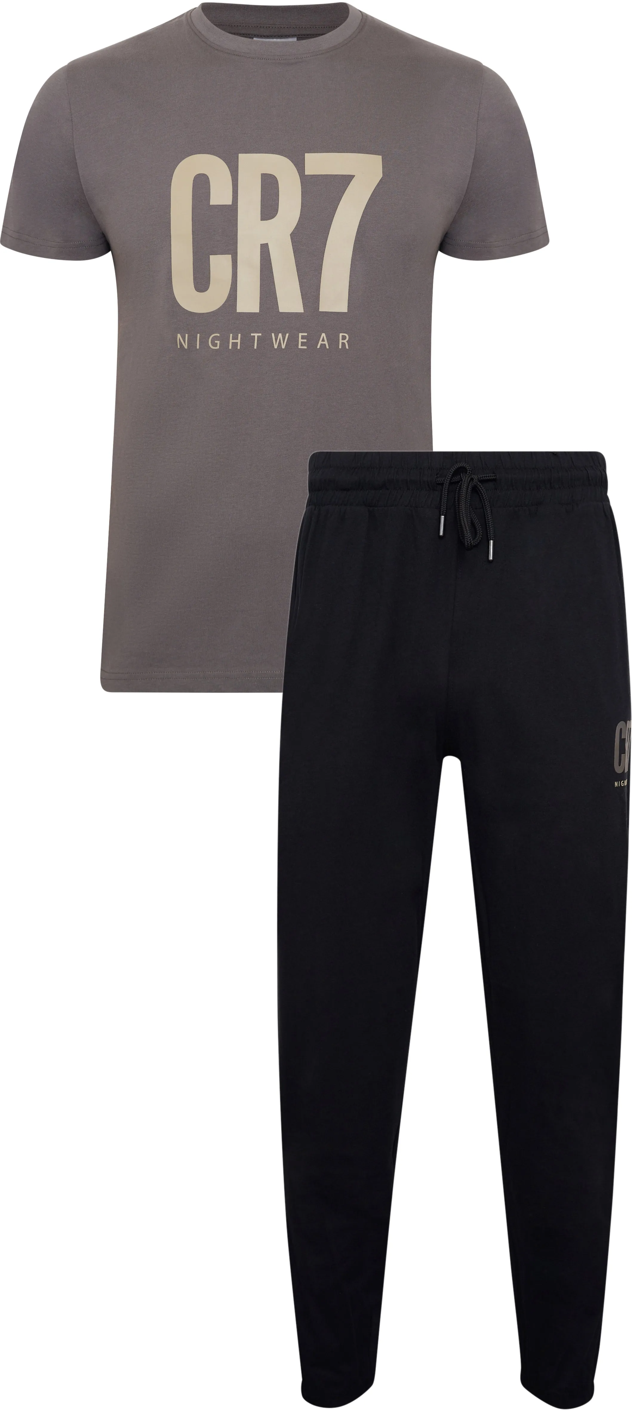 CR7 Men's Loungewear Set - Pants, Short Sleeve